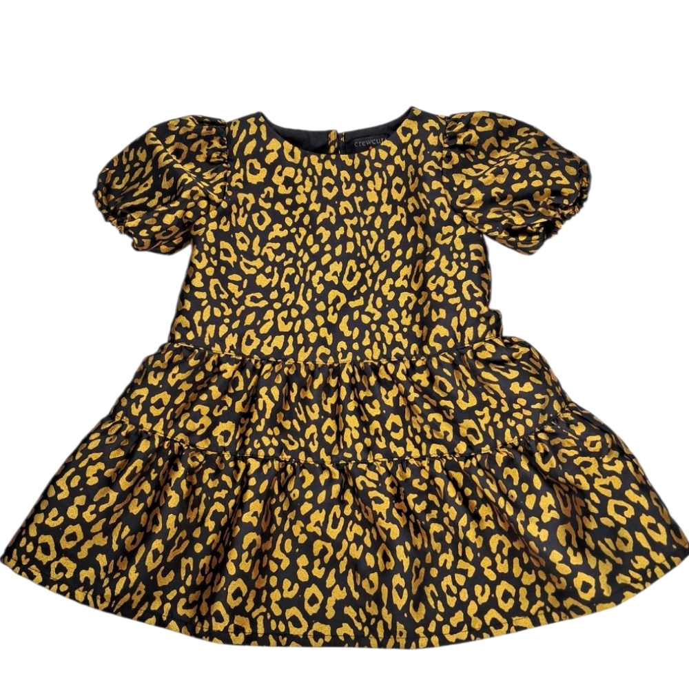 Crewcuts Black and Gold Dress Toddler Size 3